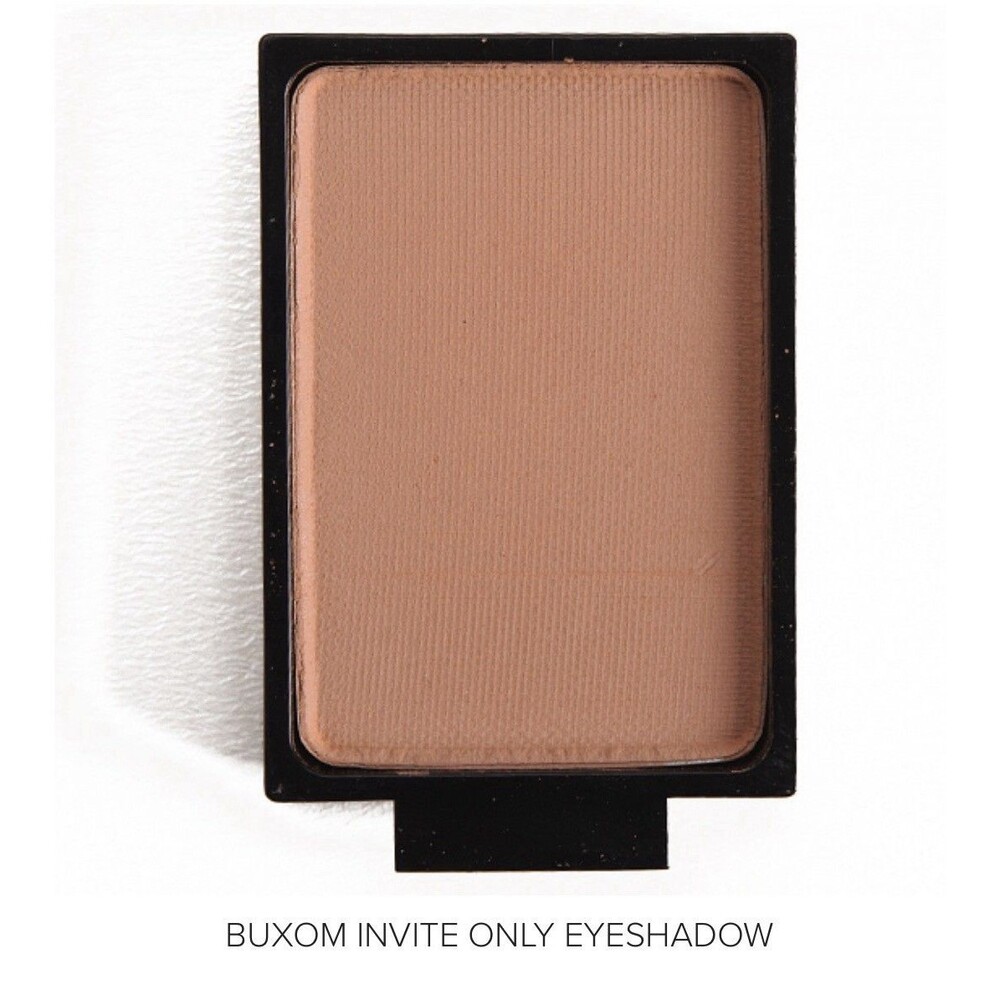 Buxom Eyeshadow Invite Only Light Brown Matte New